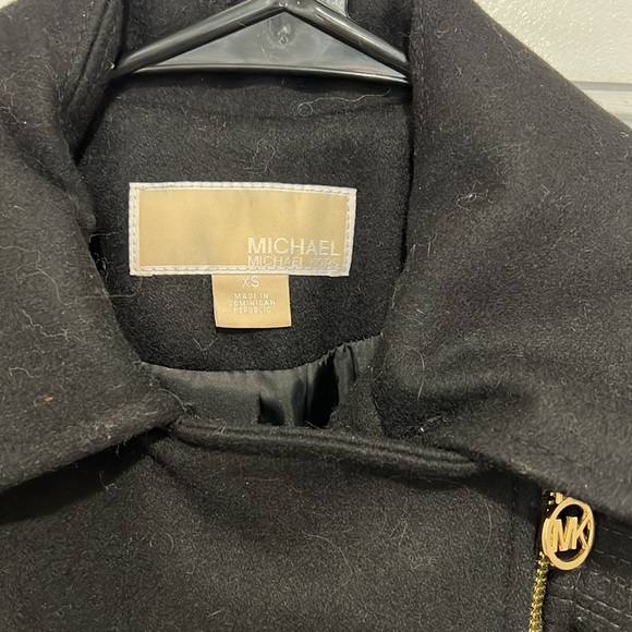 MICHAEL KORS zipper pea coat jacket XS - Picture 3 of 6